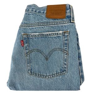 Levi's Blue Straight Leg Women's Jeans